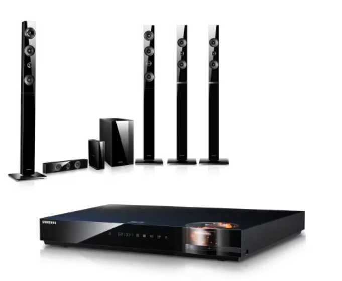 Система за домашно кино 3D c Blu-ray Samsung HT-E6750W