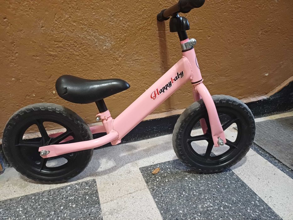 Баланс колело happybaby. Розово