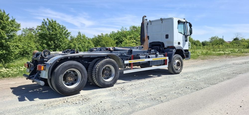 Iveco eurotrakker abrollkiper  abroll 6x4