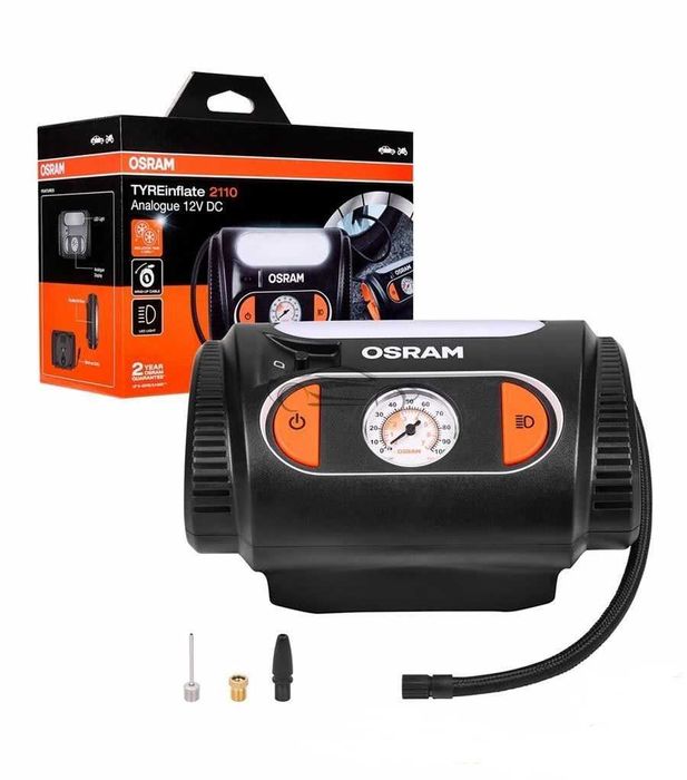 *Нов модел* Компресор за гуми OSRAM TYREINFLATE 2110 - 12V