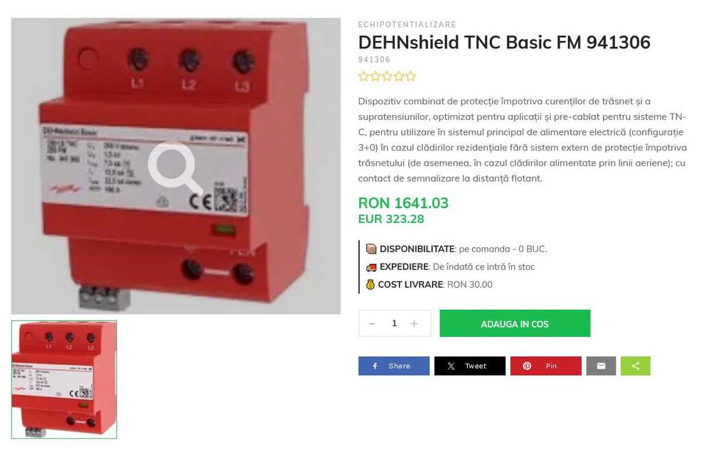 DEHNshield TNC Basic FM 941306