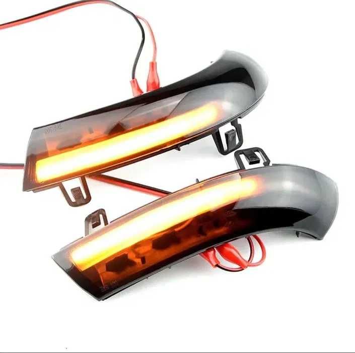 OFERTA Semnalizari Dinamice fumurii LED pt. Volkswagen Passat B6 - B5.5 / Golf 5 / Jetta / Sharan - GARANTIE
