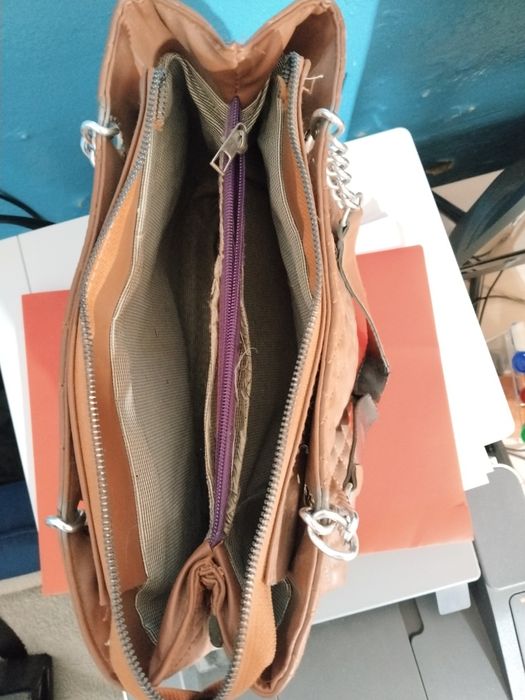 Коричневая женская сумка