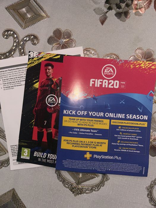 FIFA 20 для PS4 оригинальный диск