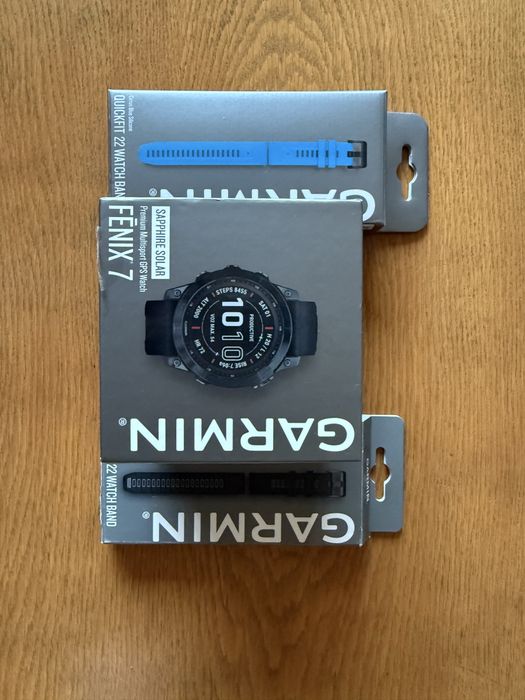 Garmin Fenix 7 Solar saphire titan
