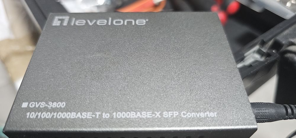 Media converter LevelOne GVS-3800