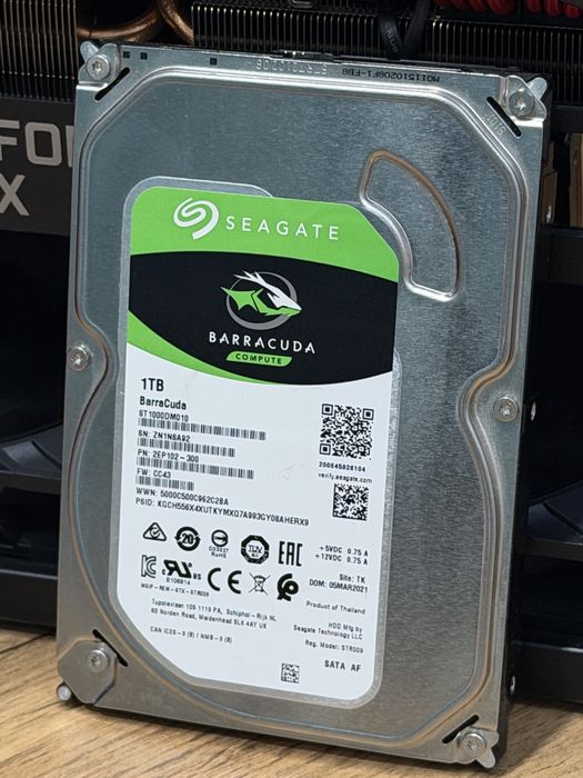 Жоский диск Seagate 1Tb
