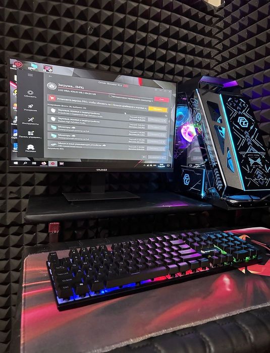Игровой стильный компьютер ПК
