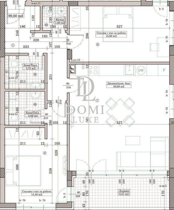Продава се Тристаен апартамент в Варна, Кайсиева градина - 113 кв.м за 1371 €/кв.м - Снимка #4