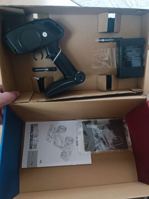 Кола с дистанционно управление JJRC 4x4, Син, Мащаб 1:18,