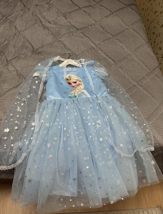 Платье Эльзы 6,7,8 лет