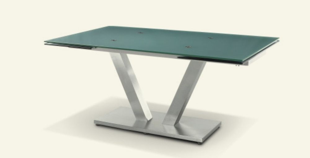 Masă extensibilă MONDO Seta – sticlă securizată, design modern