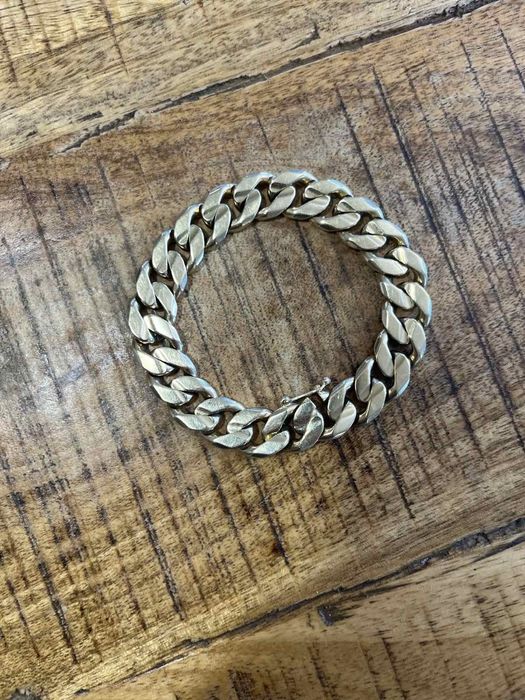 Златна плътна гривна 75гр 14/585 карата 6000€