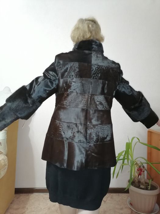 Полушубок норковый