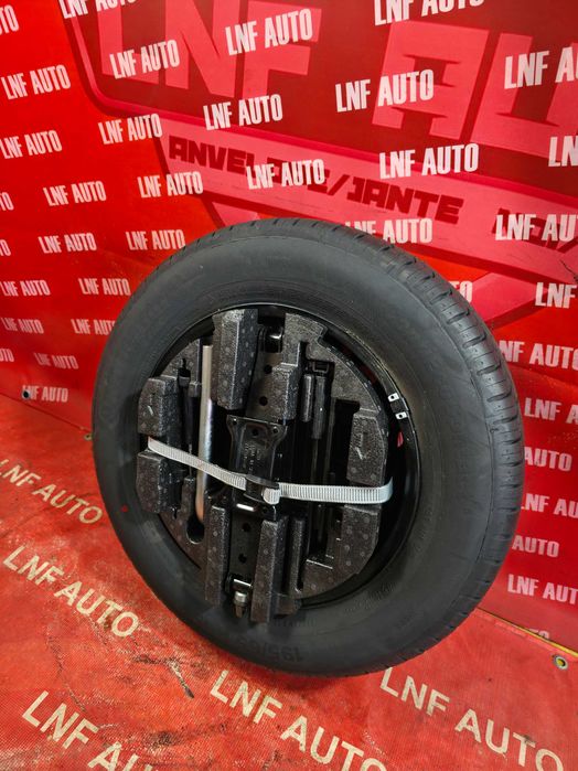 KIT Roata Rezerva 5x100 195/65/15 VW Polo Skoda Scala Rapid Seat Ibiza
