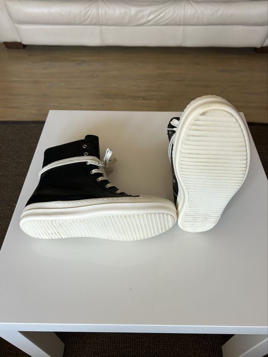 Rick Owens Ramones Mainline Black Leather