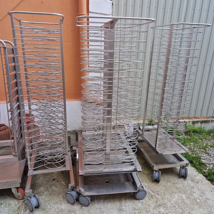 Cărucioare tavi cuptor convectie electric sau gaz