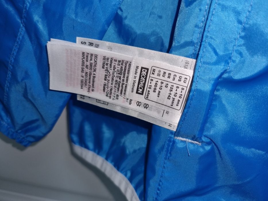 Geaca de ploaie Decathlon,  125-142 cm,