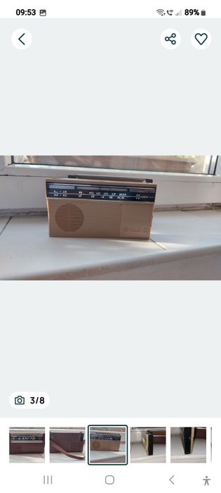 Aparat radiotranzistor Etude 2 URSS