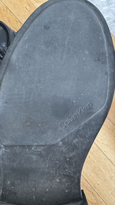 Pantofi piele lacuita Calvin Klein 44 impecabili