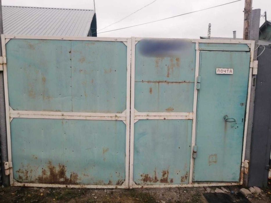 Ворота железные , бу