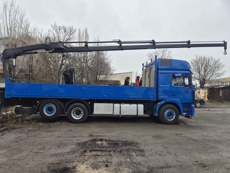 Ман с кран хиаб122XS