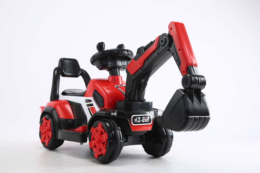 Mini excavator electric Kinderauto BJXZ219 cu incarcator electric RED