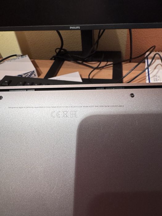 Macbook Air 2020 M1 A2337 13,3 inch 512GB SSD, 8 gb ram