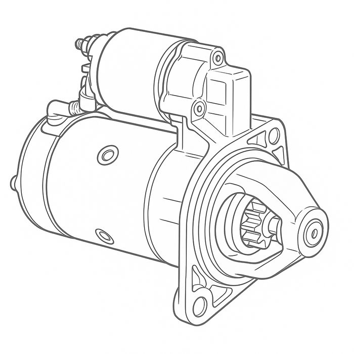 Electromotor  Renault Kangoo 1 [Fabr 1997-2007] 8200227092 1.5 DCI K9K