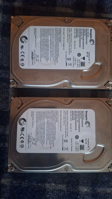 Harddisk seagate 500Gb