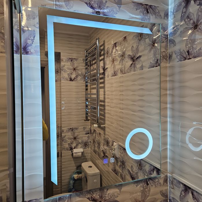 Oglinda baie iluminare led 60 x 80