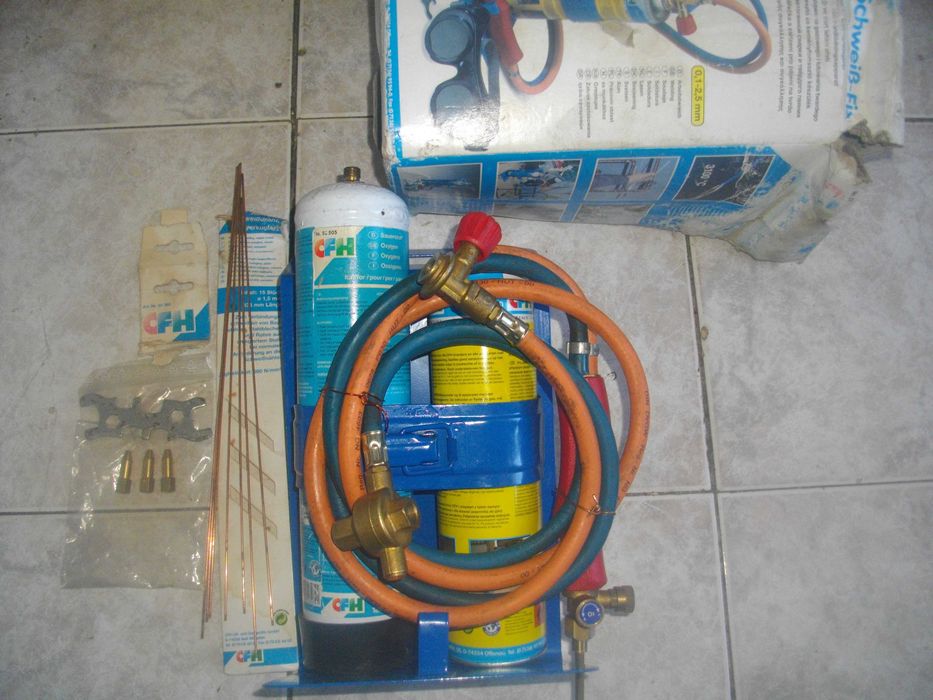 НОВ ОКСИЖЕН Мини Газозаваръчна Горелка Пропан-Бутан и Кислород DEXTER