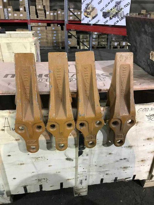 Коронки зубья адаптеры для экскаватора, погрузчика
