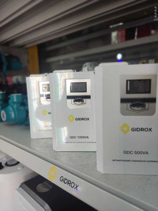 Стабилизатор напряжения GIDROX в 1 год гарантии и  Официальный дилер