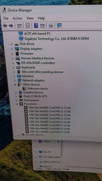 Vand PC -I3 -12100 - gaming