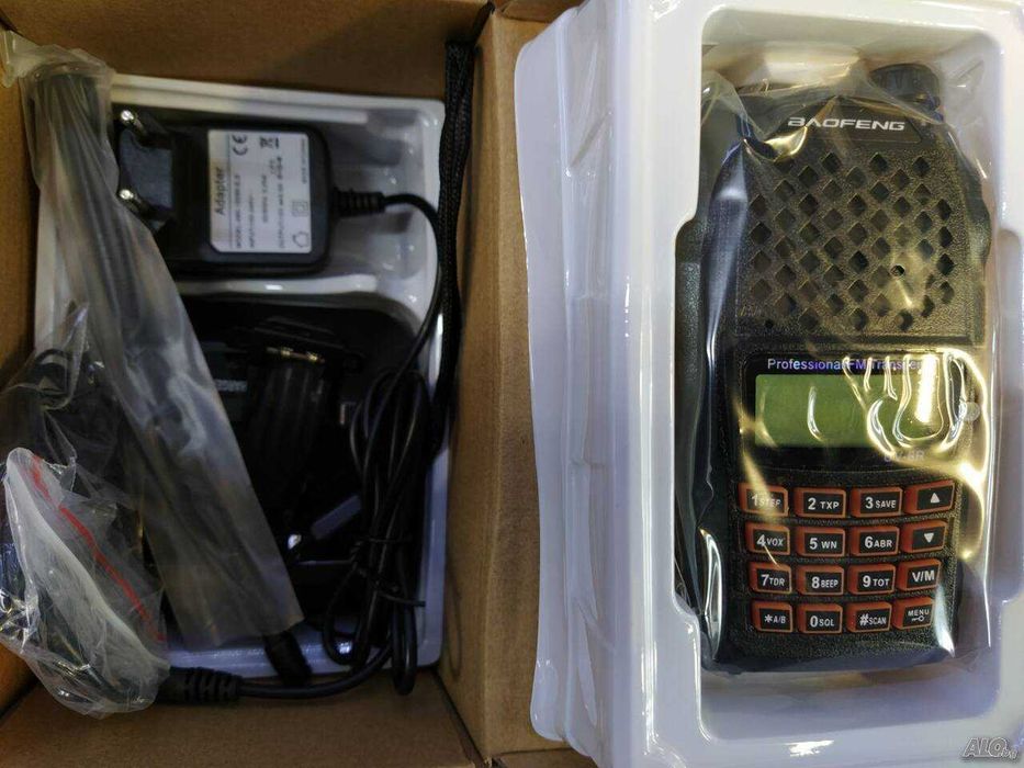 Мощна, двубандова, професионална радиостанция Baofeng UV5R UV-6R UV-9R