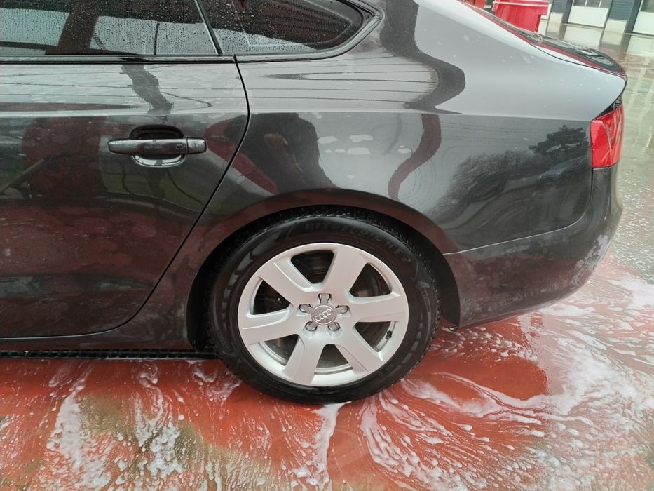 Jante Audi 5x112 R17 + Anvelope Iarnă Goodyear Ultragrip 225 55 R17