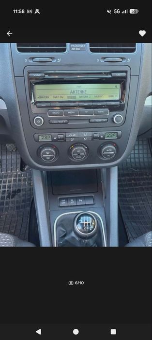 Vw golf 5 2007 1,4