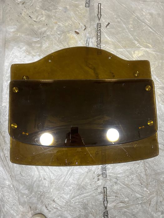 Стеклянная полка панель