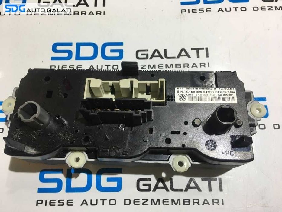 Panou Comanda AC Clima Volkswagen Golf 5 Plus 2004 - 2008 Cod 1K0820047CR [1070]