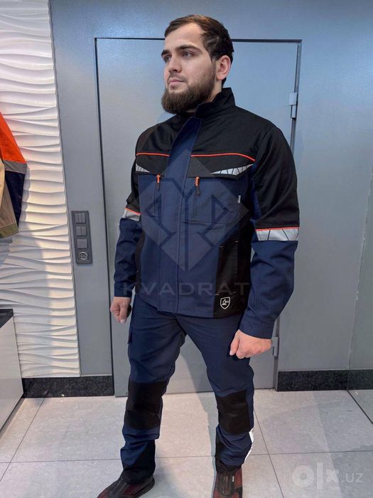 Maxsus erkaklar ishchi kiyimi komplekti
