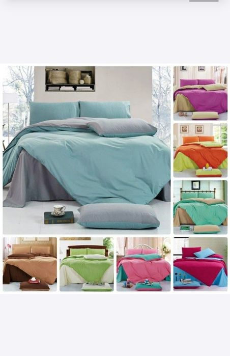 Пастельные бельё  подсолнух на осень  зиму и весну и шелковый листай