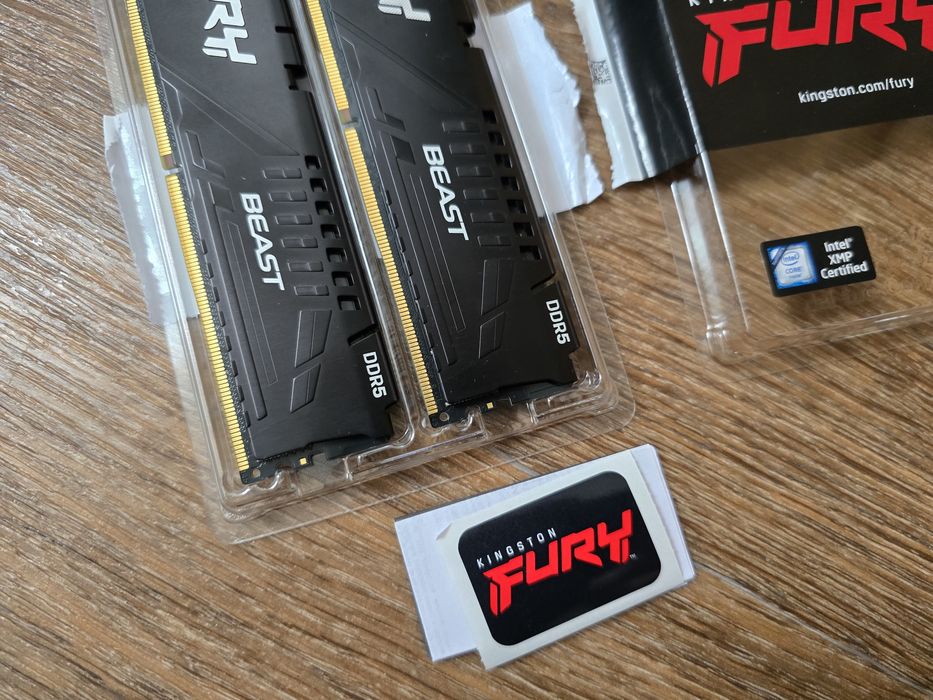 DDR5 32Gb 5600, новый (2 модуля по 32)