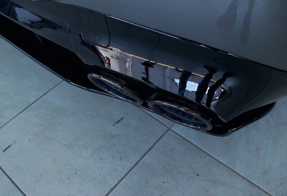 CLA Диффузор заднего бампера C118 AMG