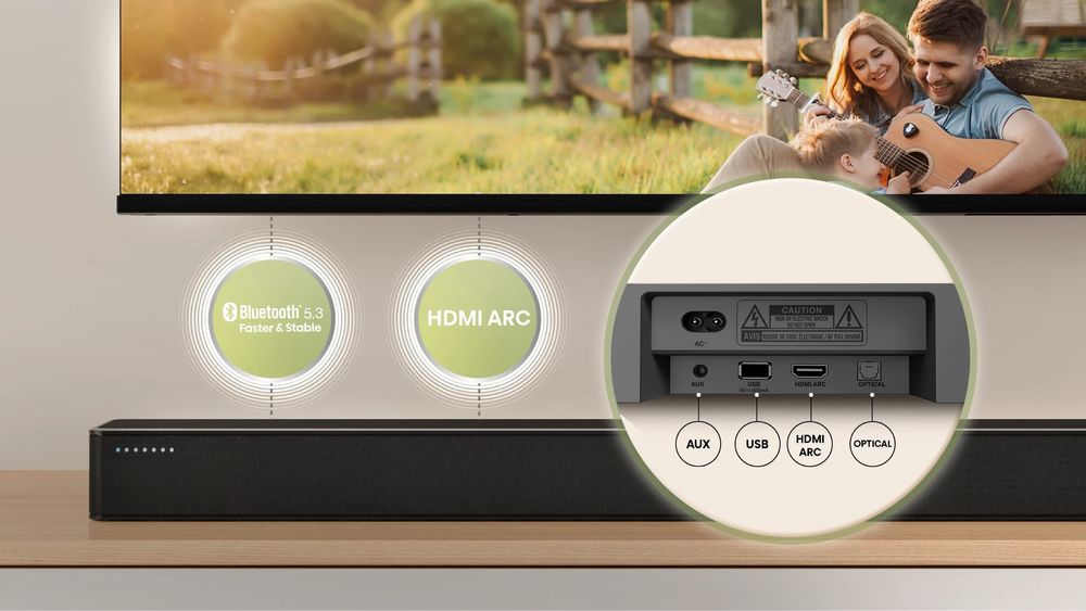 Vand Soundbar HISENSE HS2100 2.1CH 240W Dolby subwoofer wireless impecabil