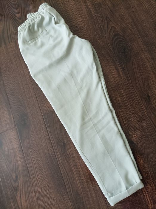 Брюки летные и осенние фирма Котон  почти новая разм 34 36