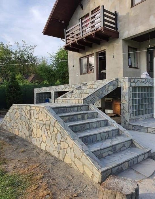 Piatra cubica naturala, pasi japonezi, bolovani etc