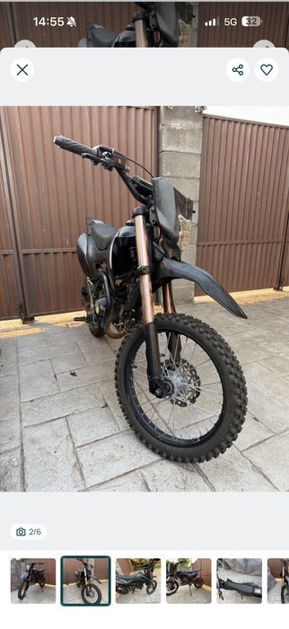Vand Moto Cross KXD 125cc3