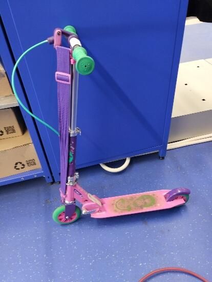 Trotinetă cu frână Play 5 Mov Copii - SENIOR - (SecondHand) Decathlon