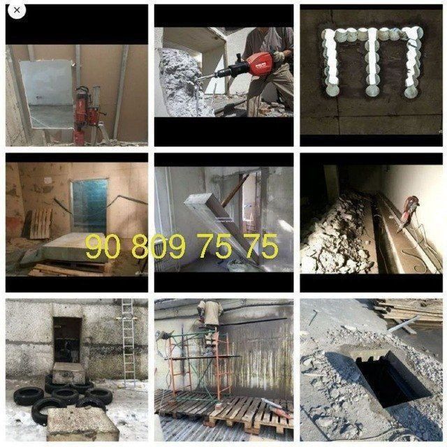 Алмазные реск бетон кесамиз тешик тешамиз ферфиратир хизматлари